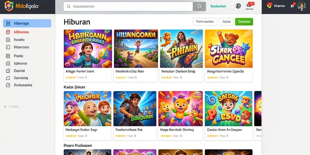 Mode permainan yang menantang dan seru.