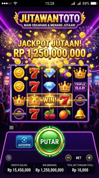 jutawantoto — layar beranda